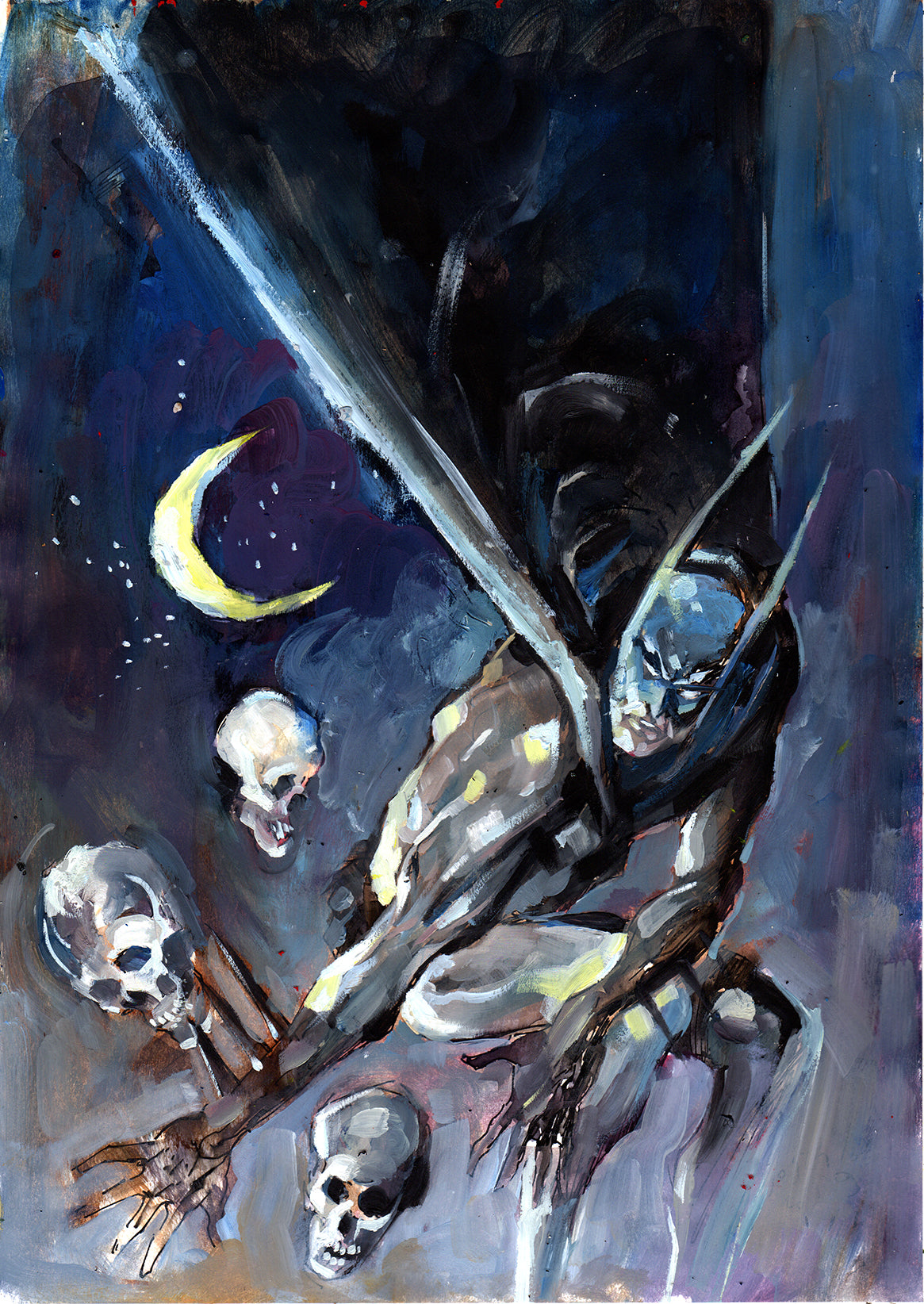 Batman  and Skulls